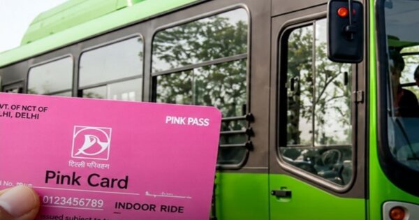 delhi pink saheli smart card update