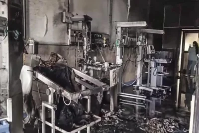 india icu fire