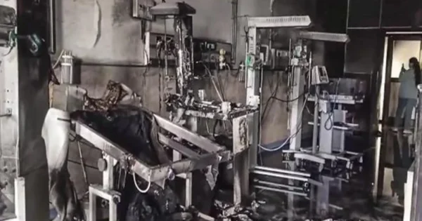 india icu fire