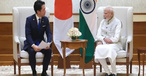 pm modi meets japanese