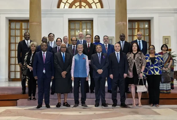 s. jaishankar 17 un envoys new delhi