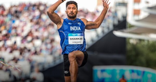 tejaswin shankar scripts history despite injury