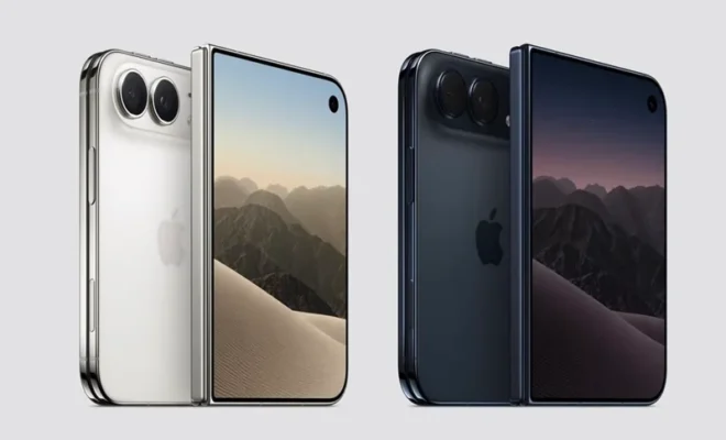 apple launches foldable iphone duo