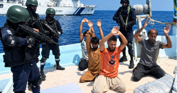 coast guard intercepts iranian dhow near lakshadweep