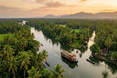 kerala backwaters monsoon