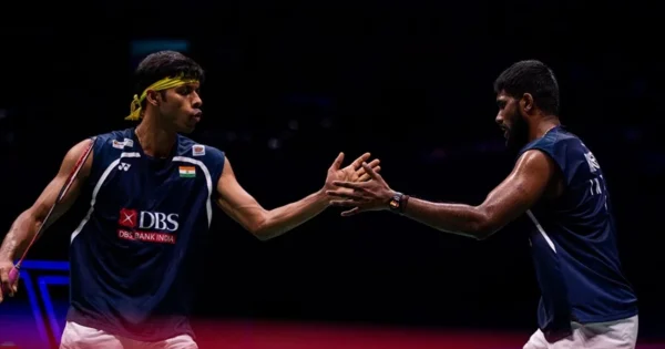 satwik chirag win maiden