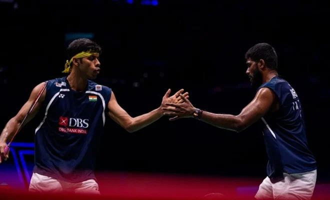 satwik chirag win maiden