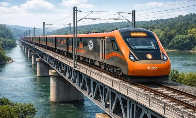 vande bharat freight train tested