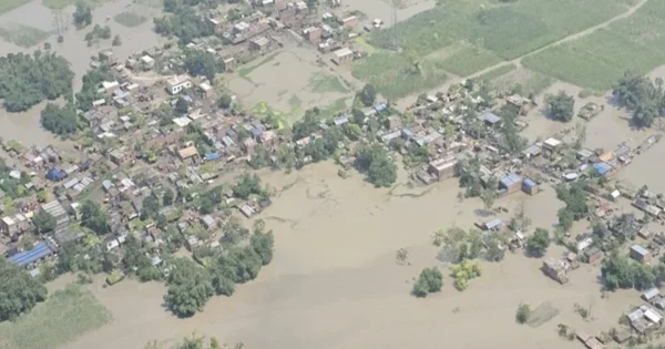 bihar flood alert