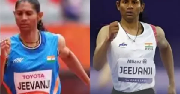 deepti jeevanji bags gold with asian para games record in women’s 400m event