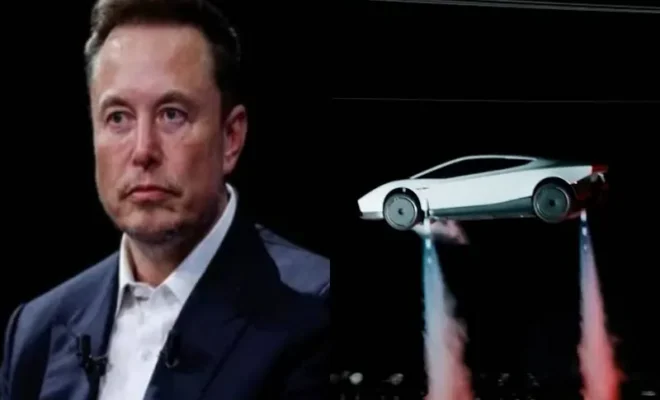 elon musk unveils tesla flying car prototype, targeting production timeline for 2028