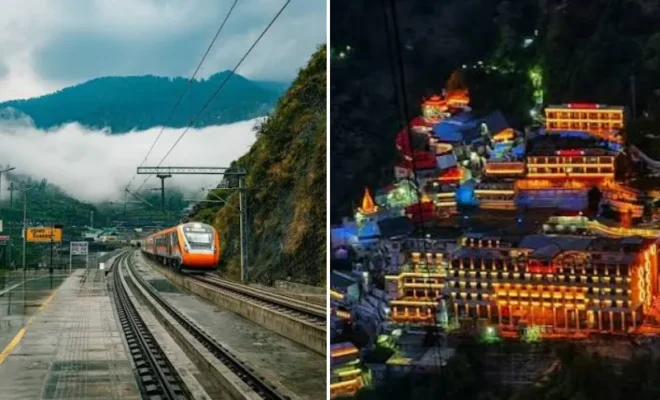 indian railways launches direct train service between sabarmati and shri mata vaishno devi katra