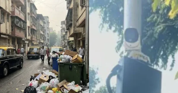 mumbai ai cameras installed to penalise open garbage dumping and maintain urban cleanliness