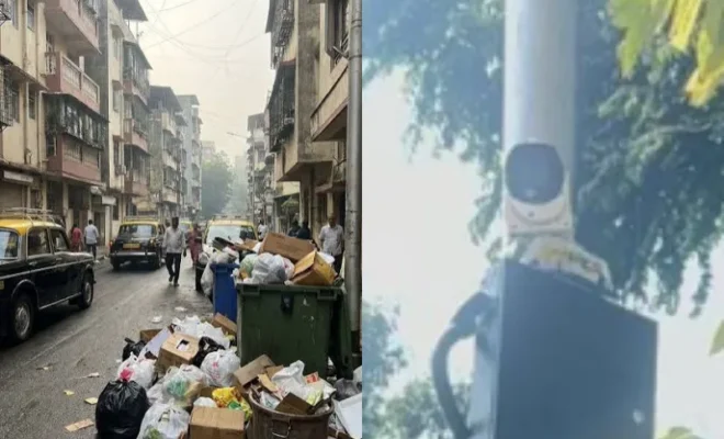 mumbai ai cameras installed to penalise open garbage dumping and maintain urban cleanliness