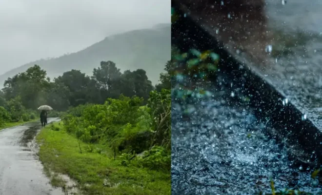 north india post monsoon weather